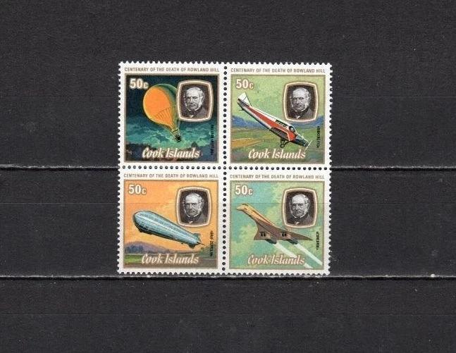 Cook Islands - Unused Block MH/OG Stamps   - Image 1 of 1