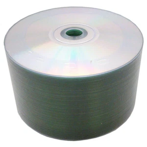 CD-R 52X 80Min/700MN Silver Shiny Metalized Hub (50 Spindle), Q'ty: 600 pcs - Picture 1 of 3