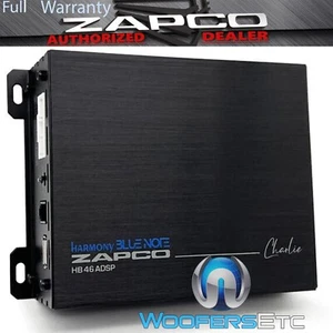 ZAPCO HB-46-ADSP CAR 6-CHANNEL DSP 15 BANDS EQ BLUETOOTH 4-CHANNEL AMPLIFIER NEW - Picture 1 of 5
