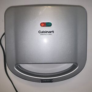 Cuisinart Sandwich Grill Works Tested Good Condition E14