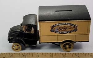 J.I. Case Threshing Machine Co. Truck Bank Ertl Rare Vintage - Picture 1 of 11
