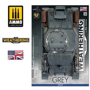 Ammo by Mig Jimenez, The Weathering Magazine Issue 35 - Grey - 68 Pages. - Picture 1 of 9