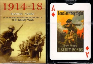 Piatnik Playing Cards - World War 1 single deck - Picture 1 of 1
