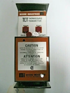 MOORE IND THERMOCOUPLE TRANSMITTER TCT/E5-10MVFS/4-20MA/117AC - Picture 1 of 4