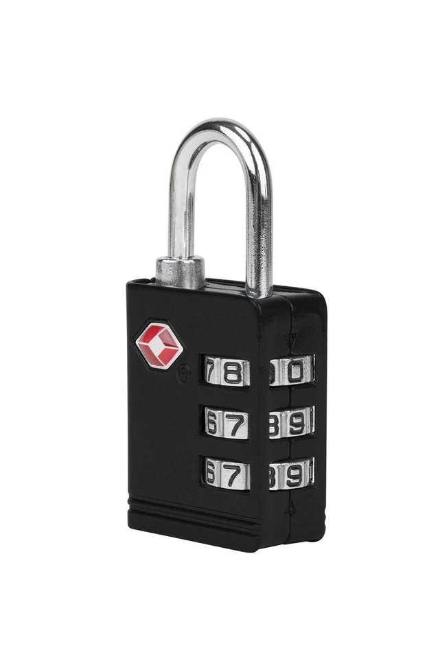 Cerradura de equipaje Travelon Tsa, negra, cerraduras Foto 1 de 1