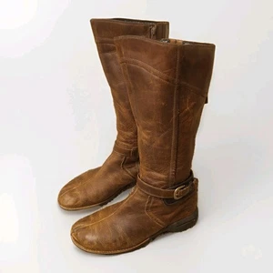 Merrell Copper Mountain stivali da donna in pelle captiva impermeabili marroni taglia 11 US - Foto 1 di 19