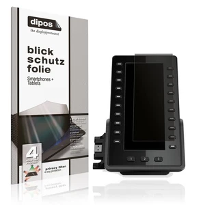 Blickschutzfolie für Snom D8C Erweiterungsmodul matt Schutzfolie Folie Display - Afbeelding 1 van 8