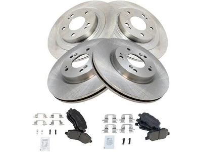 Kit de pastillas de freno y rotor para Mitsubishi Outlander 2014-2018 21814DRPK Foto 1 de 2