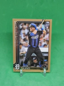 2025 Topps Serie 1 - Jace Jung #80 Oro /2025 (RC) - Foto 1 di 1