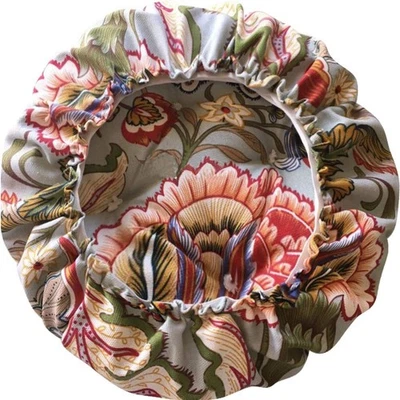 14" Padded Round Bar Stool Cover Cushion with Elastic Fabric Round Chair Seat... - Imagem 1 de 4