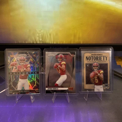 Jayden Daniels Rookie Lot  - Image 1 of 2