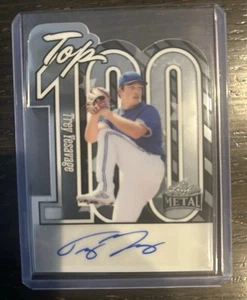 Rare! #25/49 TREY YESAVAGE  2025 Leaf Metal TOP 100 Prospect *SILVER  REFRACTOR* - Bild 1 von 2