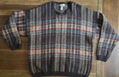 VTG LL Bean Sweater Mens 2XL Wool Of New Zealand Made in Scotland Fisherman Warm - Image 1 of 4