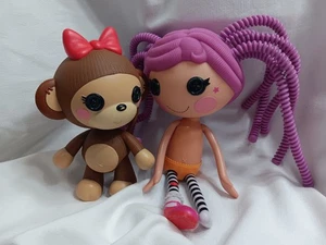 Lalaloopsy Pet Pals Monkey Tickles B Nana Doll 7.5 Inch 2014 & Peanut Big Top - Bild 1 von 21