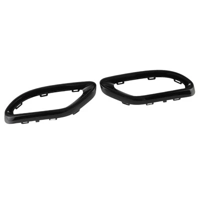 Schwarz Glänzende Auspuffblenden Für A B C E GLC CLS-Klasse W177 W247 W205 - Bild 1 von 4