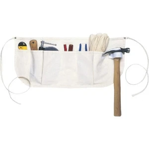 (2Pack)Custom Leathercraft 5-Pocket Canvas Garden Carpentry Tool Nail Apron C-12 - Picture 1 of 1