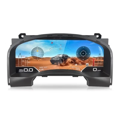 15" Digital Gauge Cluster Instrument For GMC Yukon Chevrolet Silverado 2007-2013 - Image 1 of 4