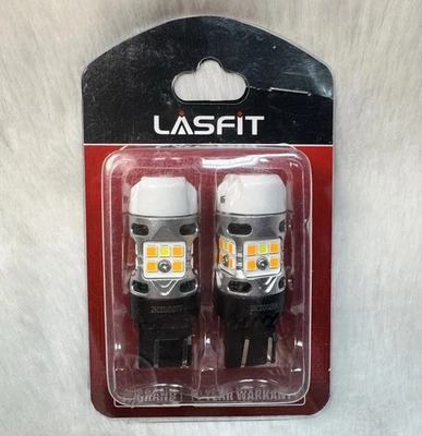 Lasfit T3-7443D LED Headlight Bulbs Toyota Tacoma LED Front Turn Signal Lights - Image 1 of 3