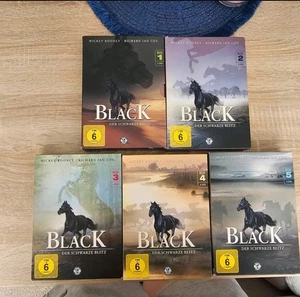 Black Der Schwarze Blitz Komplette Serie 5 DVD Boxen Guter Zustand - Bild 1 von 3