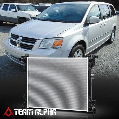 Fits 2008-2016 Town&Country/Grand Caravan Aluminum Factory Replacement Radiator - Image 1 of 4
