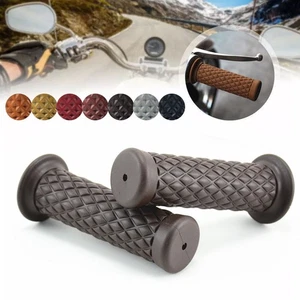 Motorcycle Handle Handlebar Rubbers Motorbike 7/8 inch 22mm Grips Case Bar _ - Picture 1 of 12