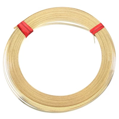 30Gauge/0.25mm 3mm Width 19.69 Feet Flat Brass Wire, Brass — 第 1/4 张图片