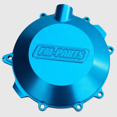 Billet Clutch Cover for KTM EXC Husqvarna TE GasGas EC 250/300 2017-2023 Blue - Imagem 1 de 3