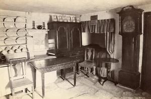 Original albumen antique Robert Burns Cottage 7426 J.V. Scotland - Picture 1 of 1