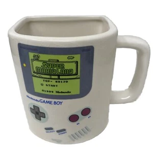 Nintendo super Mario Land Game Boy Console caffè tè biscotto porta latte tazza - Foto 1 di 12