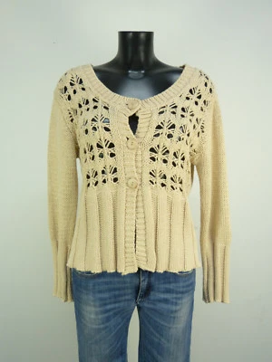 BIBA STRICKJACKE GR M / PFIRSICH TON & NEUWERTIG - SEHR SCHÖN    ( O 0540 ) - Bild 1 von 4