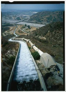 Los Angeles Aquädukt, Kaskaden Strukturen, Los Angeles, Kalifornien, CA, HABS - Bild 1 von 1