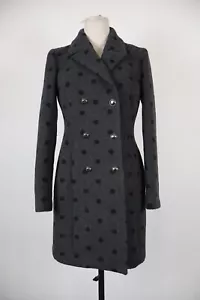 LIU JO CAPPOTTO DONNA COAT Tg 42 WOMAN VINTAGE CASUAL JACKET GIACCA LANA - Foto 1 di 9