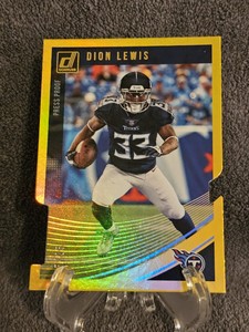 2018 Panini Donruss Press Proof Gold Die-Cut /25 Dion Lewis #280