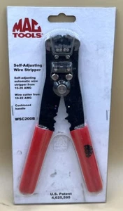 MAC TOOLS WSC200B SELF ADJUSTING AUTOMATIC WIRE STRIPPER/CRIMPER (MVP028496) - Picture 1 of 3