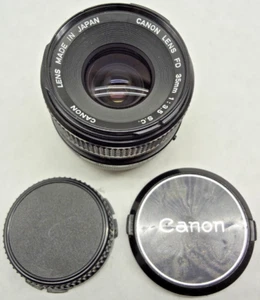 Canon 35mm SC f/3.5 Breech Mount Manual Focus FD Prime Objektiv Vollformat SCHÖN!!! - Bild 1 von 6