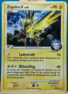 POKEMON - Arceus - Zapdos Lv. 60 - 12/99 - HOLO - alemán - Imagen 1 de 3
