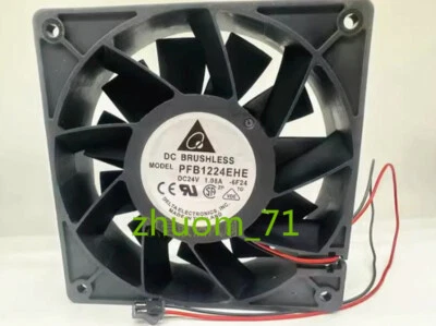 1PC Delta PFB1224EHE 12CM 12038 24V 1.08A Cooling fan - Image 1 of 3