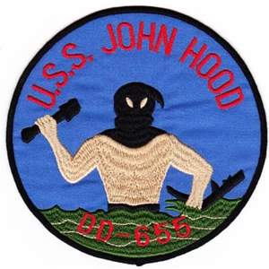 DD-655 USS John Hood Patch - Picture 1 of 6