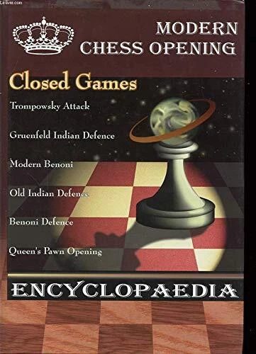 ENCYCLOPEDIA MODERN CHESS OPENINGS CLOSED GAMES By Nikolai Kalinichenko *VG+* - Image 1 of 1