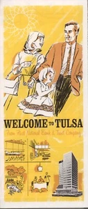 1967 First National Bank & Trust Company Road Map: Tulsa NOS - Picture 1 of 1