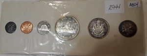 Canada Silver 1960 Mint 6 Piece Proof PL Set In Original Cardboard Holder Unc - Picture 1 of 4