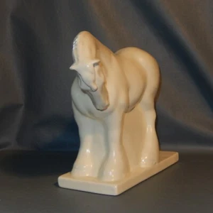 Raro CABALLO Cerámica WEDGWOOD Figura Roy Smith Comarca Borrador Art Deco Skeaping - Imagen 1 de 8