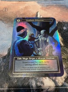 Sorcery: Contested Realm Alpha Elite Unlikely Alliance Foil - Picture 1 of 2