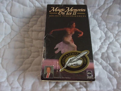 MAGIC MEMORIES ON ICE II GOLDEN PERFORMANCES VHS SIGNED EKATERINA GORDEEVA RARE - Image 1 of 4