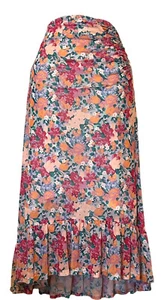 Vila Floral Skirt - Picture 1 of 12