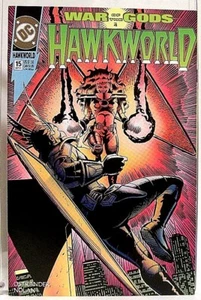 "HAWKWORLD"" Número # 15 (septiembre de 1991) Cómics/cómics de DC (spin-off HAWKMAN) - Imagen 1 de 1