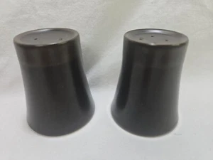 Noritake Primastone Stoneware Salt & Pepper Set Japan Excellent Condition - Picture 1 of 7