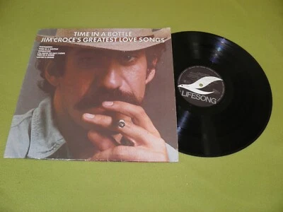 Jim Croce - Time In A Bottle - Greatest Love Songs - RARE 1976 Germany IMPORT EX - Image 1 of 2