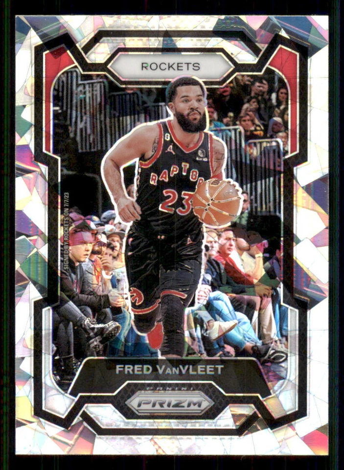 2023-24 Panini Prizm Prizms Ice #97 Fred VanVleet - Image 1 of 2