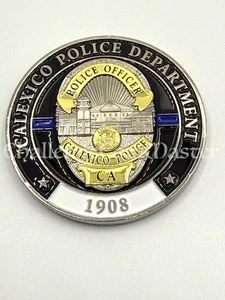 F86 Calexico Police Department California State Challenge Coin - Bild 1 von 2